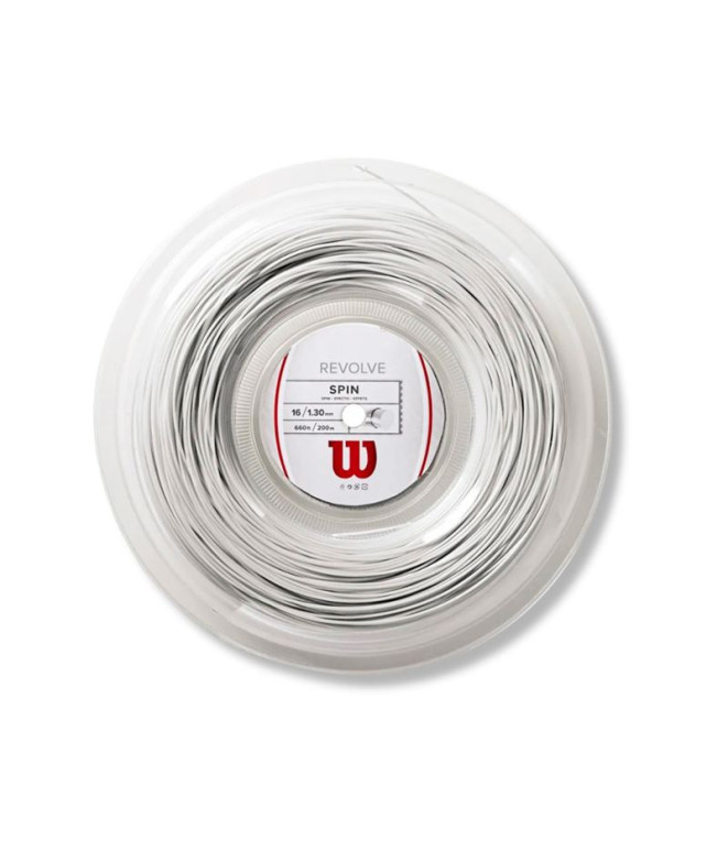 Cordas de ténis Tênis Wilson de Revolve 15 Reel White