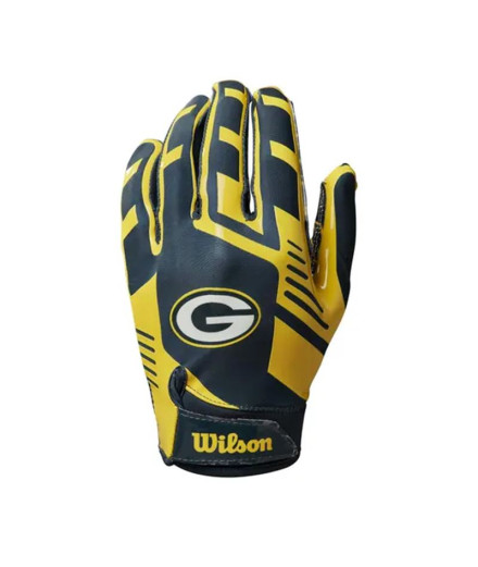 Luvas de Futebol Americano Wilson Ad Nfl Stretch Fit Gb...