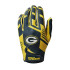 Luvas de Futebol Americano Wilson Ad Nfl Stretch Fit Gb Verde amarelo