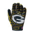 Luvas de Futebol Americano Wilson Ad Nfl Stretch Fit Gb Verde amarelo