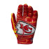 Gants de Football Americano Wilson 71 Nfl Stretch Fit Kc Rouge/Jaune