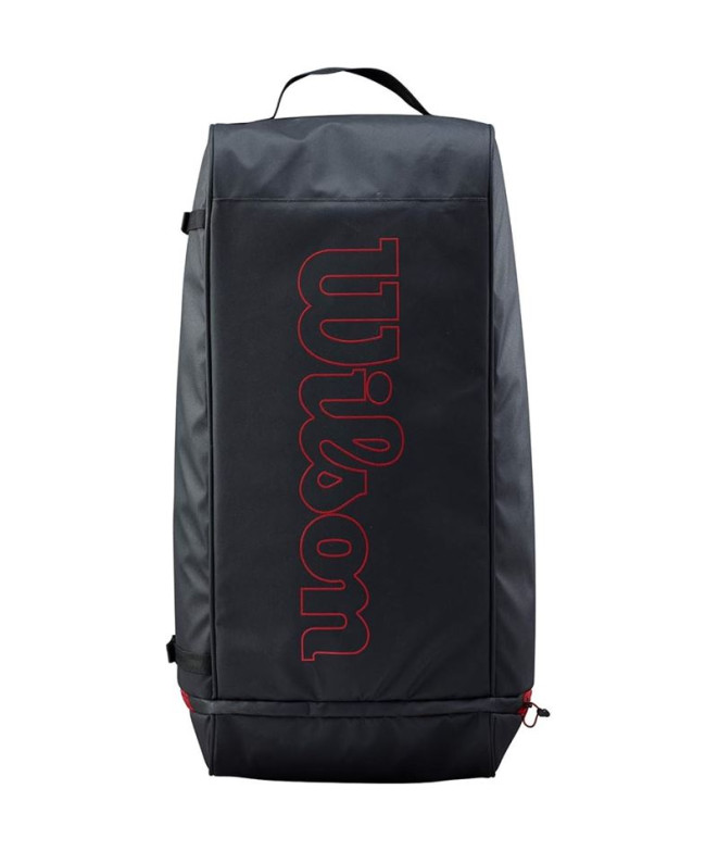 Bolsa de Deporte de Baloncesto Wilson Wilson Duffel Negro/Rojo