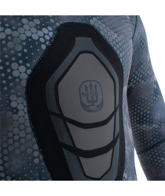 Casaco de Pesca submarina Seac Snake Camo Homem...