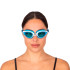 Gafas de natación Seac Ritmo Blanco/Azul