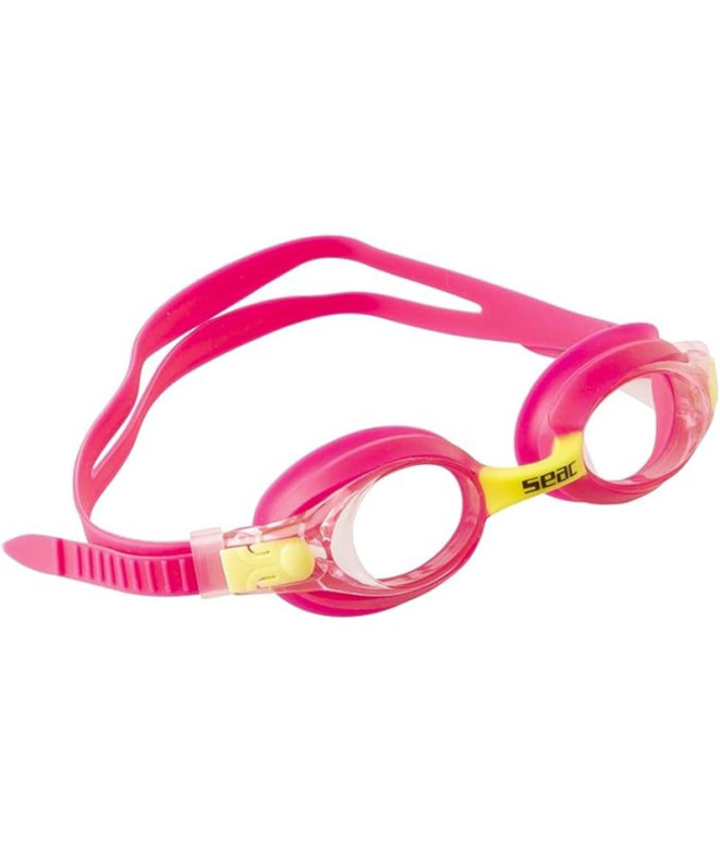 Piscine Goggles Seac Bubble Pink Kids Goggles