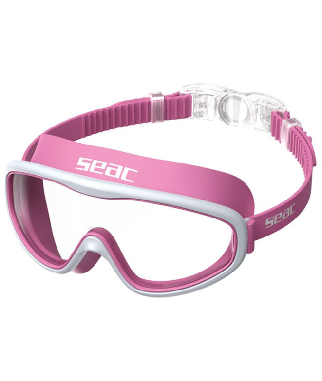 Natation Masque Seac Junior Benny blanc/rose