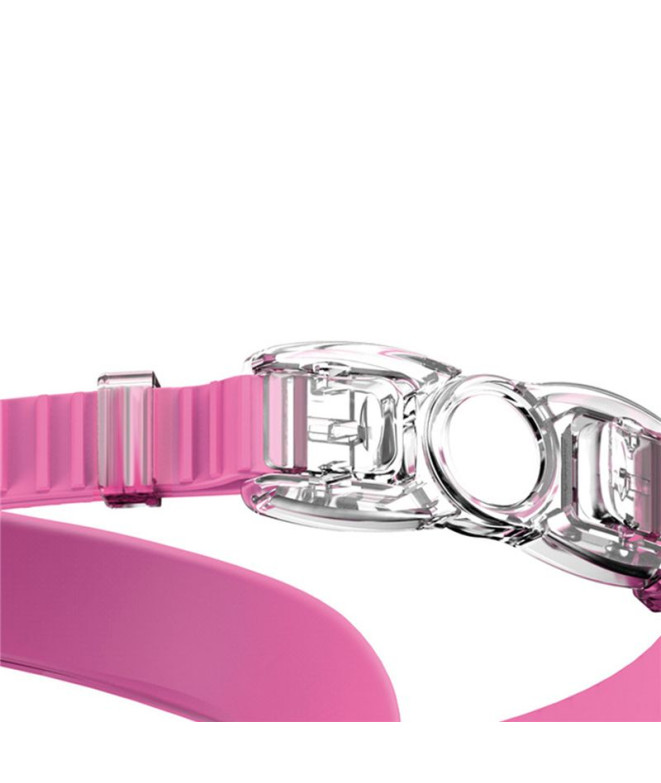 Máscara de Natação Seac Júnior Benny Branco/Rosa