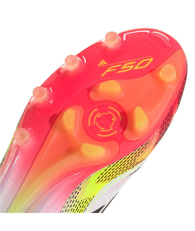 football adidas Bottes F50 Elite Blanc Rouge