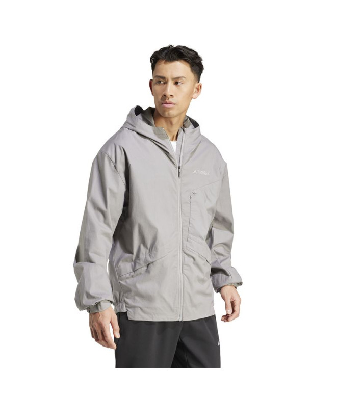 Veste adidas Homme XPL Wind Solid gris anthracite