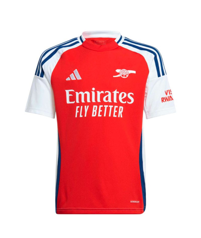 Camiseta Futebol adidas Menino de Arsenal Fc 24/25 Home Jersey Vermelho