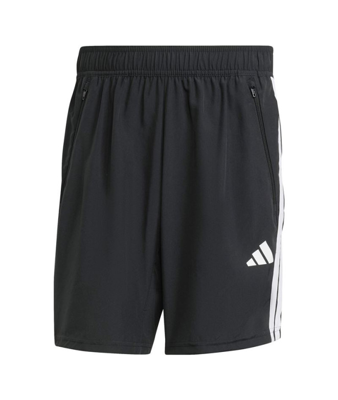 Pantalones de Fitness adidas Tr-Es 3Bandas Wv Sh Hombre Negro