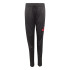 adidas Infantil Fato de treino com grande logótipo vermelho/preto