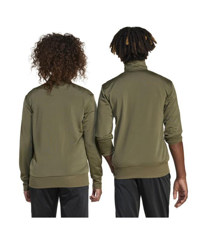 adidas Enfant Tracksuit Big Logo Vert foncé/Noir