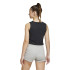 Camiseta adidas Menina Jg Linear Tank Preto/Branco