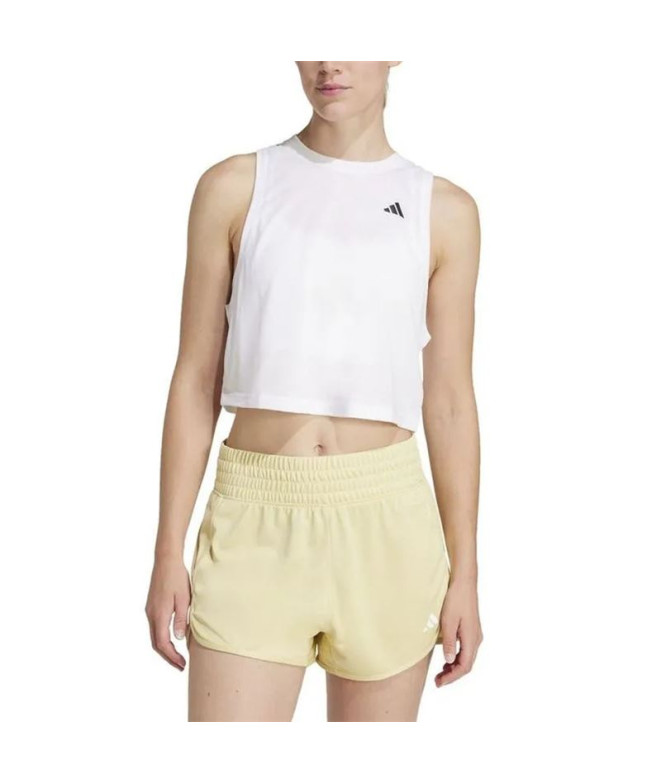 Camiseta Fitness adidas Mulher de We Tank White