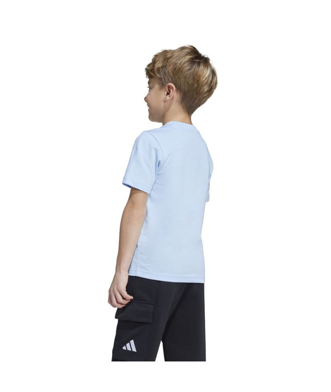 T-shirt adidas Enfant Lk Ice Blue