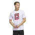 Camiseta adidas Homem Caixa Camo Branco