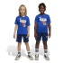 Conjunto adidas Infantil Lk Training-Essentials Fun Azul/Branco