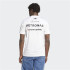 Camiseta adidas Homem Desporto motorizado branco/preto
