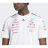 Camiseta adidas Homem Desporto motorizado branco/preto