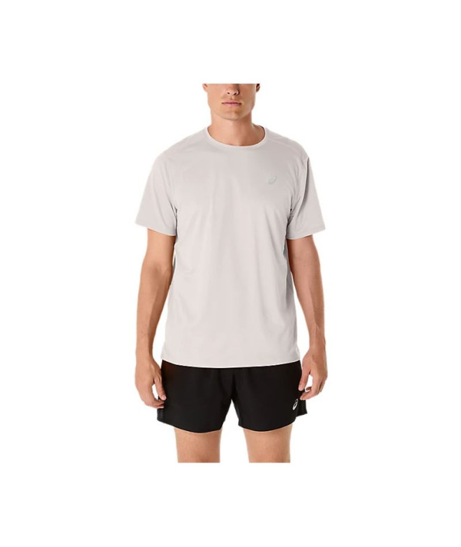 Camiseta Running Top Homem por ASICS ASICS ASICS Core Ss Beige