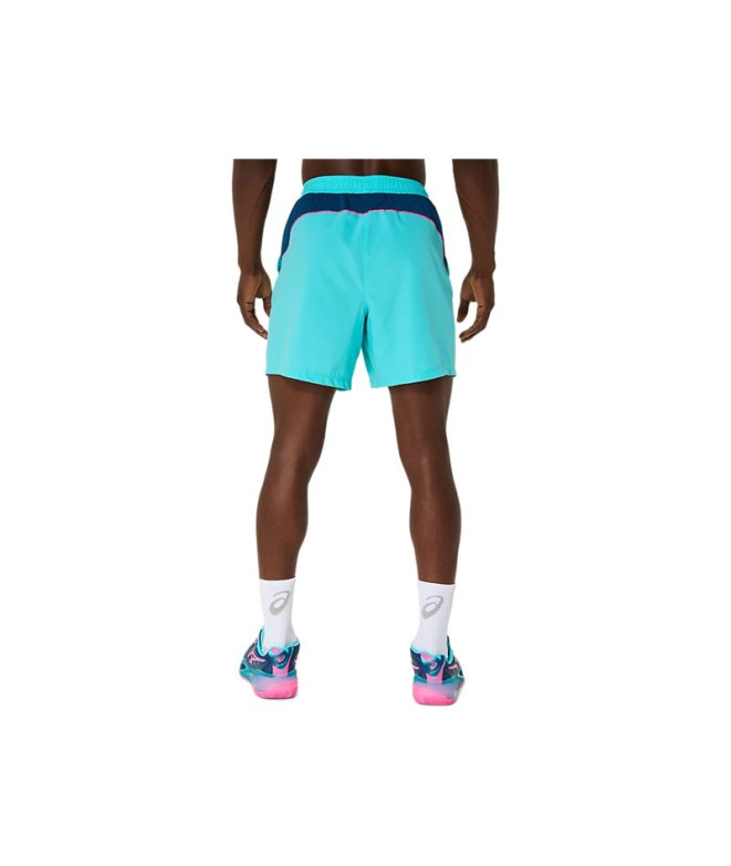 Calça Asics Court Homem Padel curto Padel 7In Aqua
