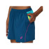 Calça Asics Court Homem Padel curto Padel 7em azul