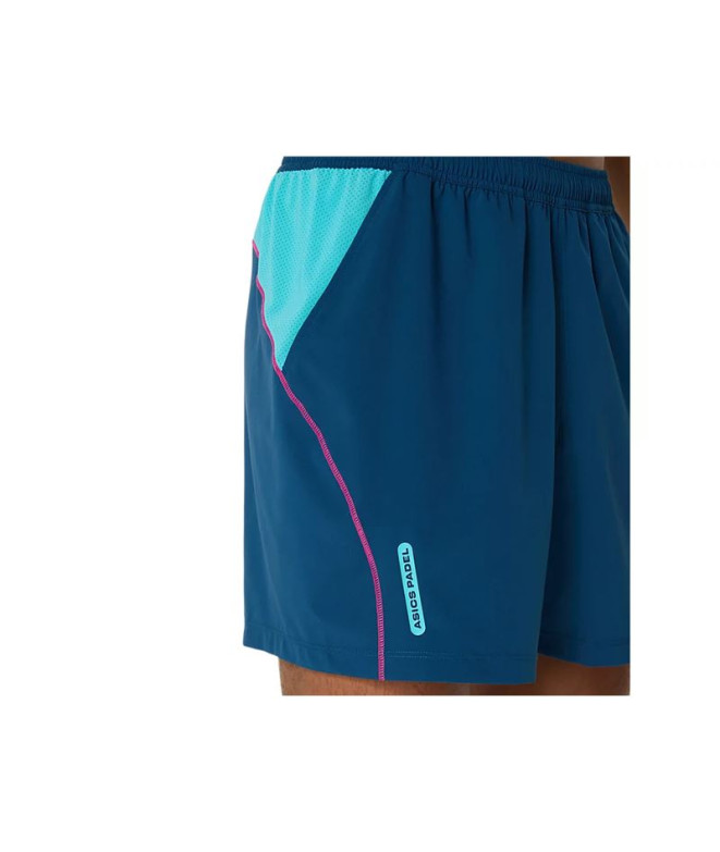 Calça Asics Court Homem Padel curto Padel 7em azul
