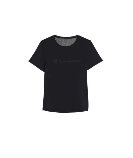 Camiseta Champion SS Mujer Negro