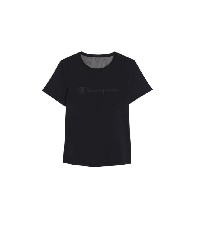 Camiseta Champion SS Mujer Negro