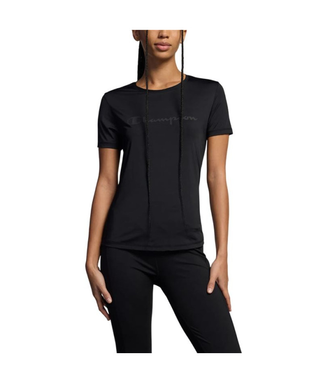 Camiseta Champion Mulher SS Preto