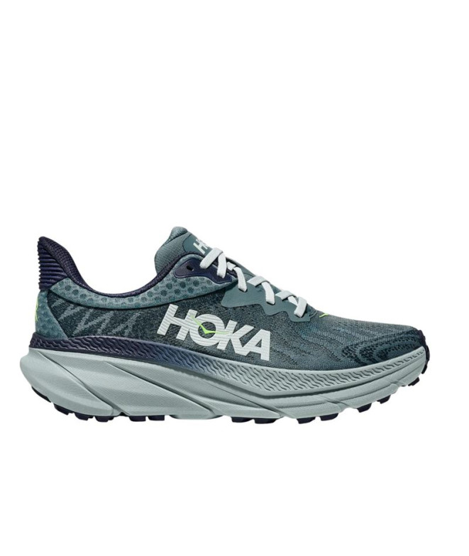 Chaussures Trail Homme par Hoka Challenger 7 Mountain fog /Druzy