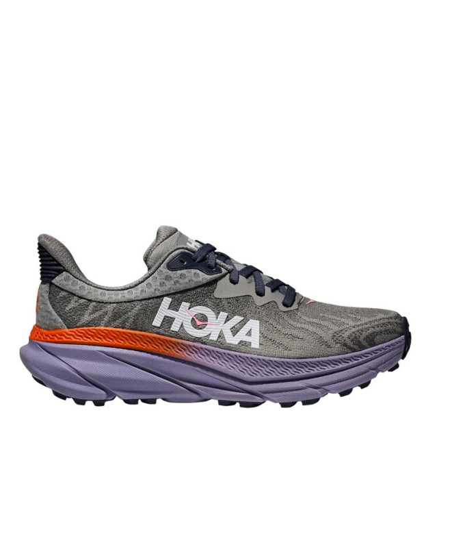 Chaussures Trail Femme de Hoka Challenger 7 Galactic Grey/W