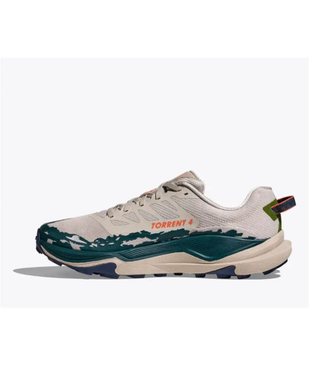 Chaussures Trail Homme de Hoka Torrent 4 Putty/Blue Twilight 2