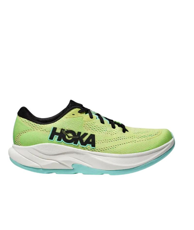 Chaussures Running Homme de Hoka Rincon 4 Yuzu/Pomme acidulée