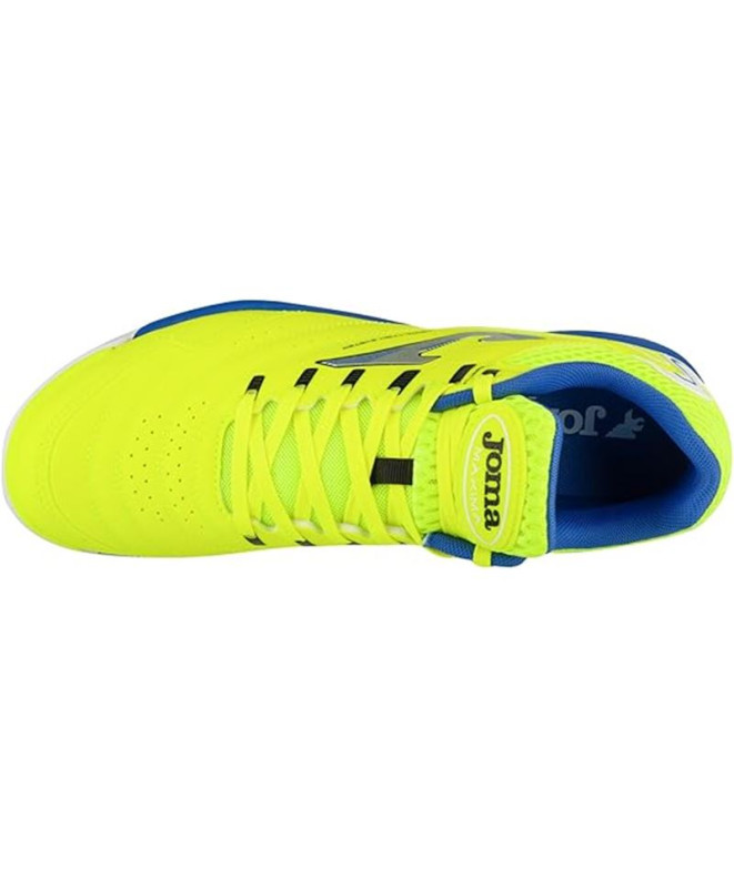 Zapatillas Joma Maxima 2509 Hombre Amarillo Indoor