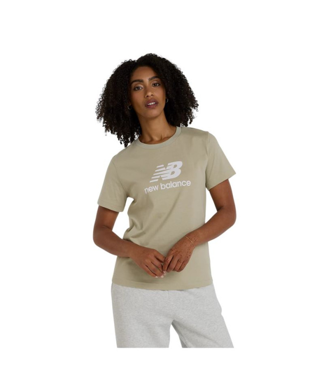 Camiseta New Balance Sport Essentials Jersey Logo Mujer