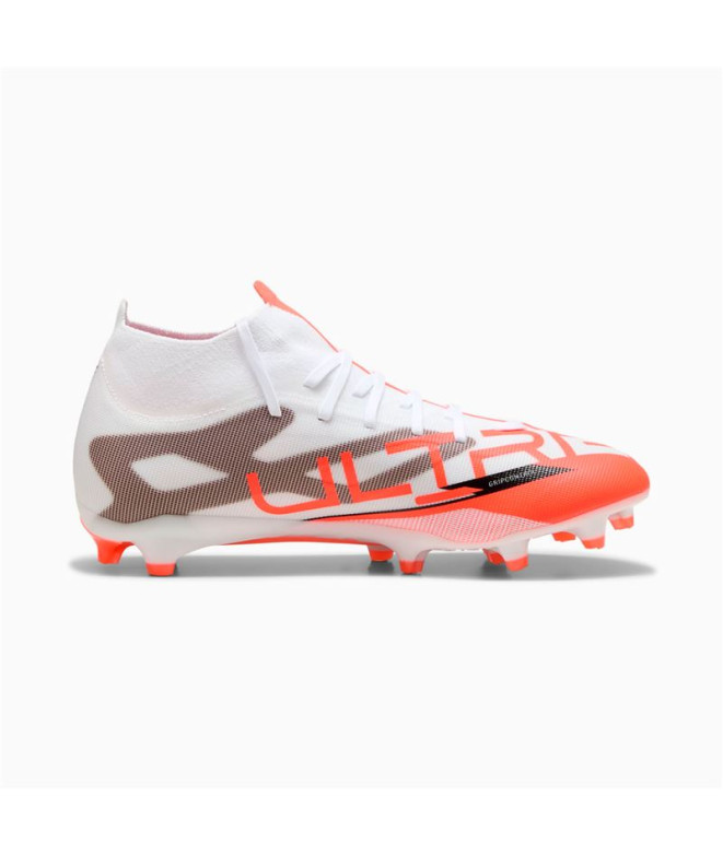 Zapatillas de Fútbol sala Puma Ultra 5 Match+ Fg/Ag, Whi Hombre