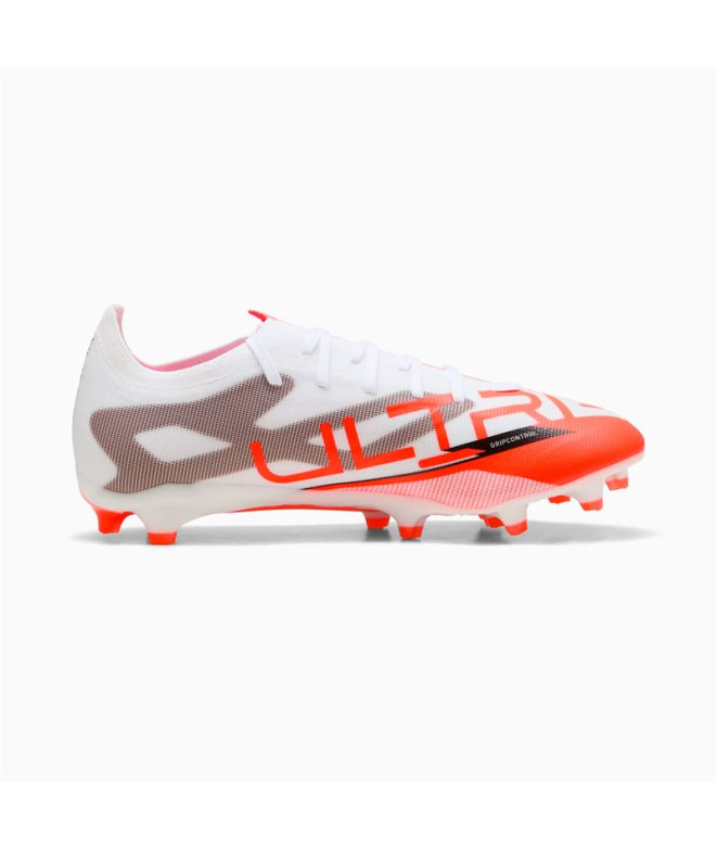 Zapatillas de Fútbol sala Puma Ultra 5 Match Fg/Ag, Whi Hombre