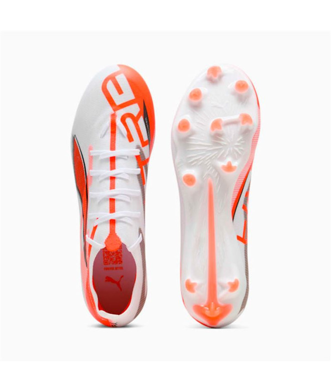 Botas de futebol Puma Ultra 5 Match Fg/Ag, Whi...