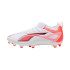 Bottes de football Puma Ultra 5 Match Fg/Ag, Whi Enfant