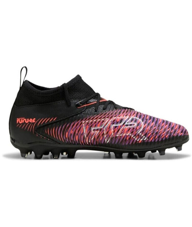Botas de fútbol Puma Future 8 Match Mg , Black, Niño