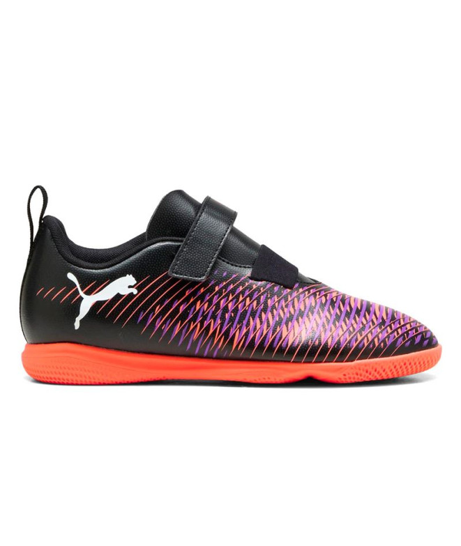 Sapatilhas de Futebol sala Puma Future 8 Play It V J, Preto, Menino