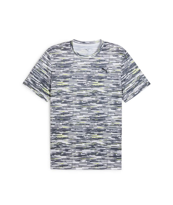 Camiseta de Fitness Puma M Tad Essentialsentials Aop, Whi Hombre