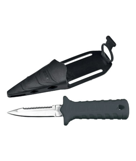 Couteau Plongée de Seac Samurai Evo Black Couteau Plongée de Seac Samurai Evo Black