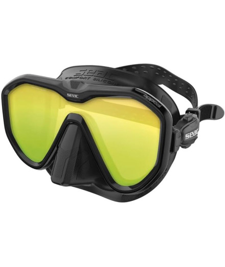 Plongée Seac Appeal L. Mirror Mask S/Bl Black Plongée Seac Appeal L. Mirror Mask S/Bl Black