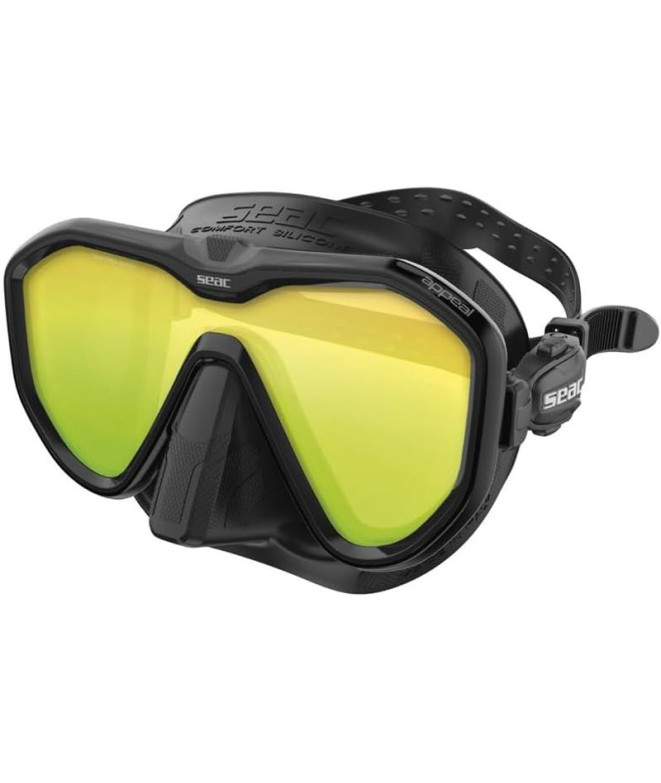 Mergulho Seac Appeal L. Mirror S/Bl Black Mask