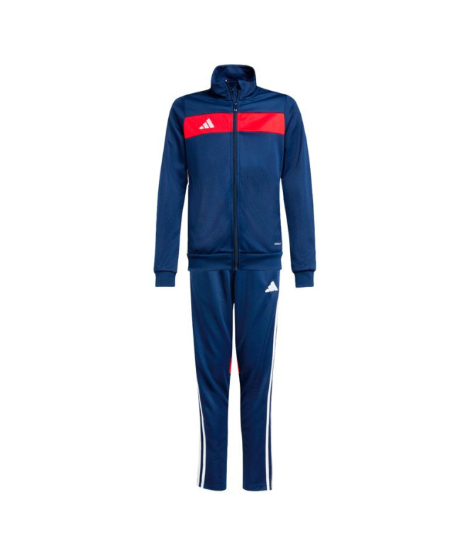Chándal de Fútbol adidas Tiro Es Ts Infantil Azul Marino/Rojo