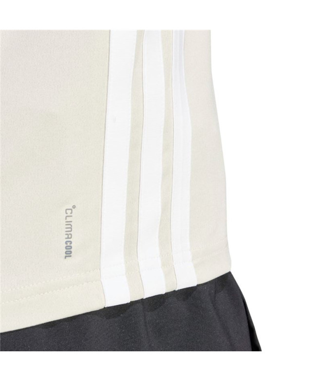 Camiseta adidas Mulher We 3Bandas Crew Branco