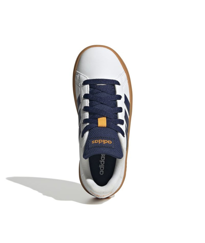 Chaussures adidas Court Enfant Grand 2.0 Blanc